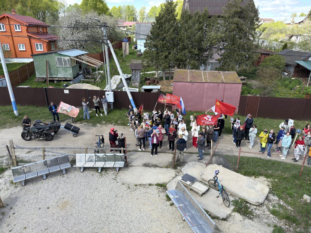 9 мая в д. Чудиново