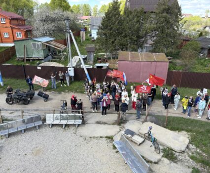 9 мая в д. Чудиново