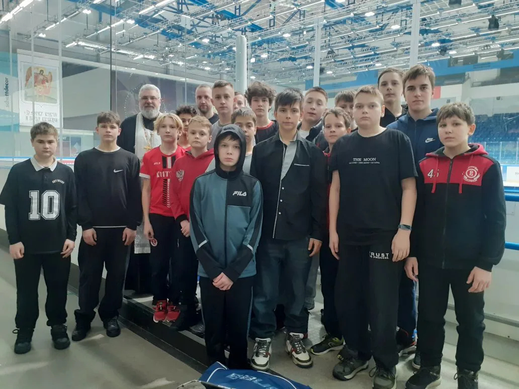 Благословение перед играми.